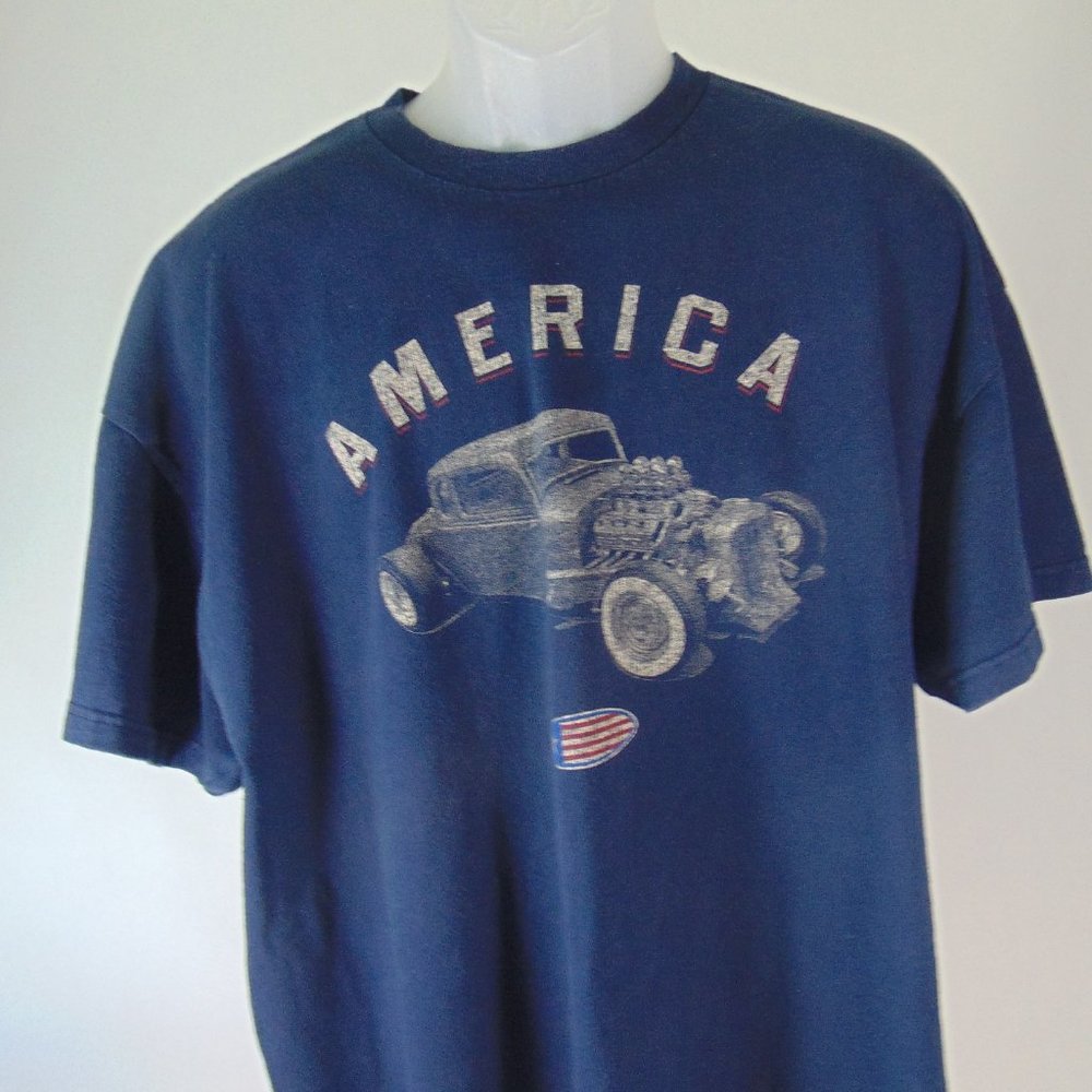 VINTAGE AMERICA RAT ROD T-SHIRT - Picture 14 of 14